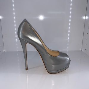 Giuseppe Zanotti metallic high heel pump 37.5